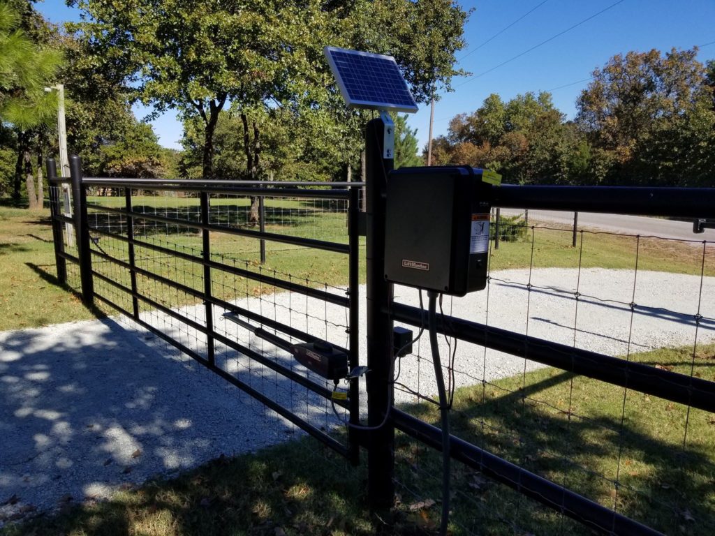 solar gate opener