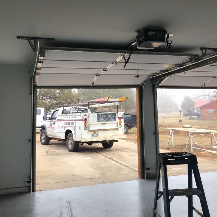 preparing for garage door opener installation