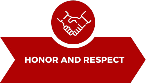 Honor and respect core value